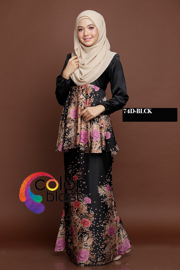 74D Black