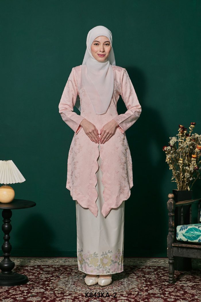 Kebaya Anggun 2.0 in Baby Pink (K843KA-2)