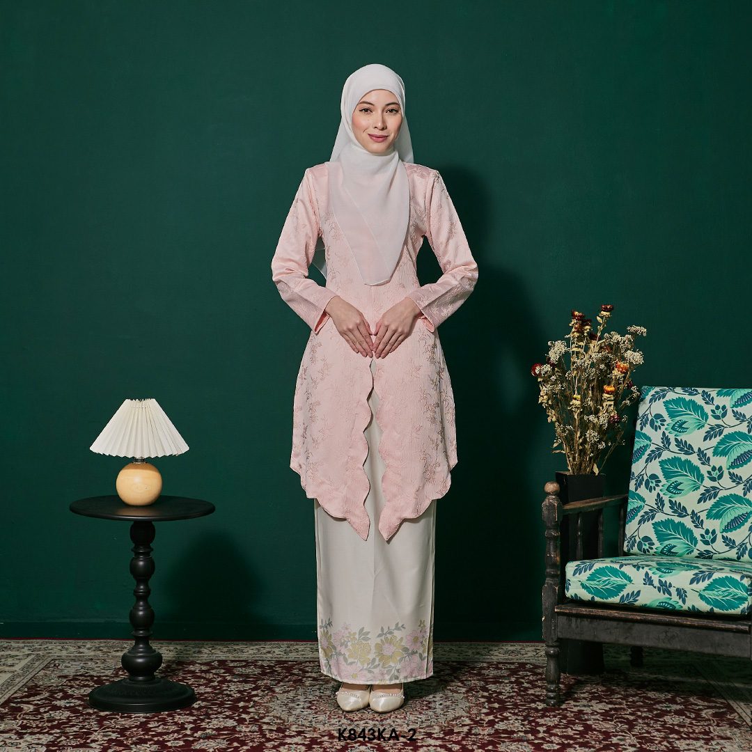 Kebaya Anggun 2.0 in Baby Pink (K843KA-2)
