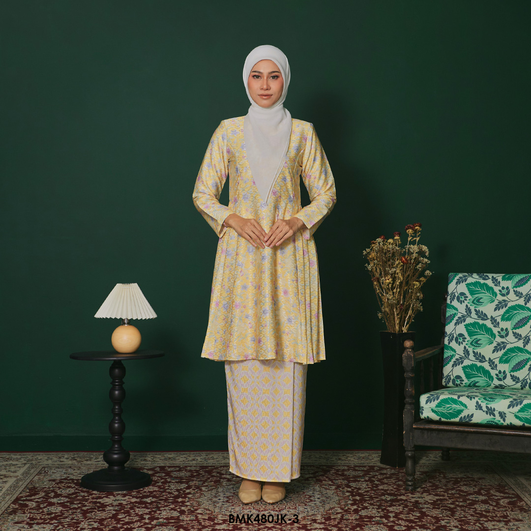 Juliana Kurung Batiq Mia in Yellow (BMK480JK-3)