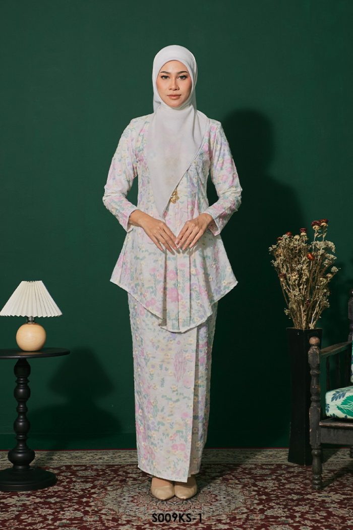 Kebaya Saloma in Cotton Candy (S009KS-1)