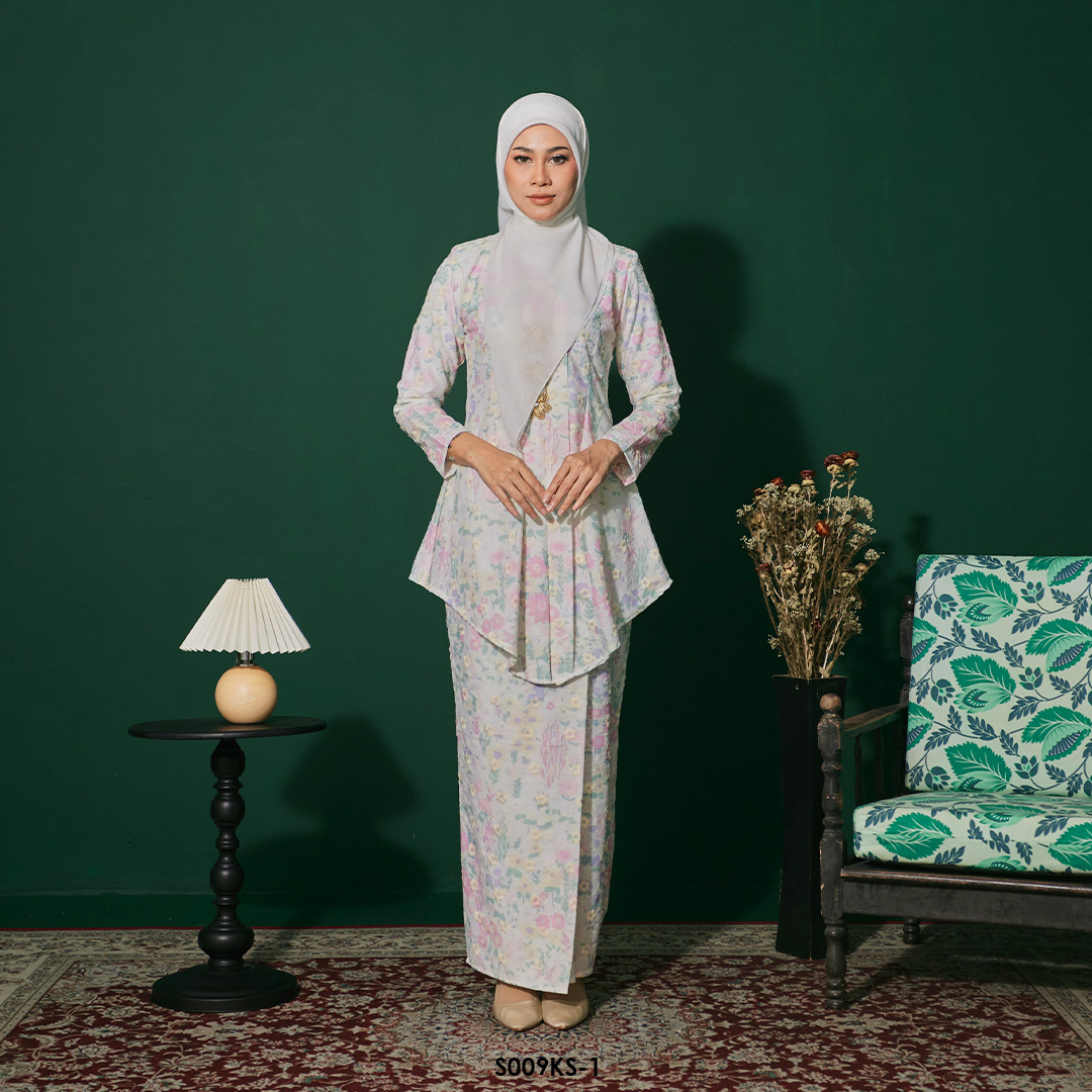 Kebaya Saloma in Cotton Candy (S009KS-1)