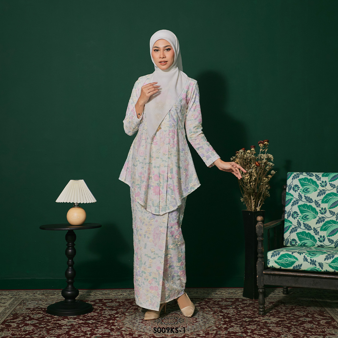 Kebaya Saloma in Cotton Candy (S009KS-1) - Image 2