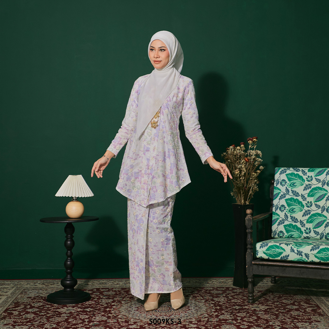 Kebaya Saloma in Soft Purple (S009KS-3) - Image 2