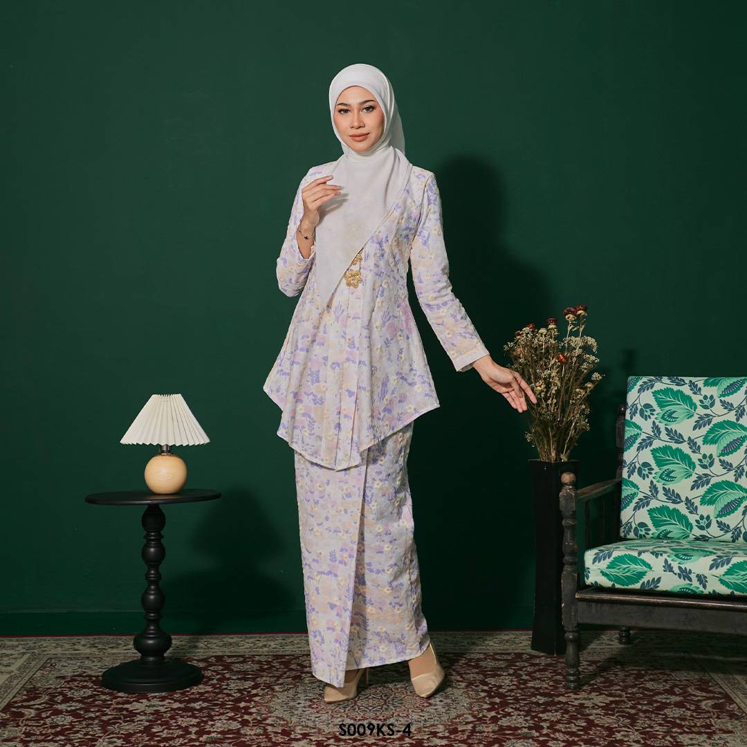 Kebaya Saloma in Lavender (S009KS-4) - Image 2