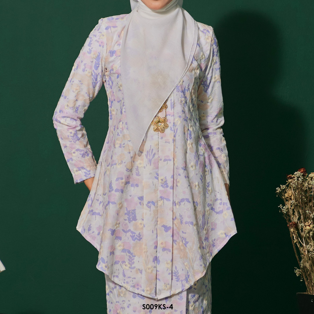 Kebaya Saloma in Lavender (S009KS-4) - Image 3