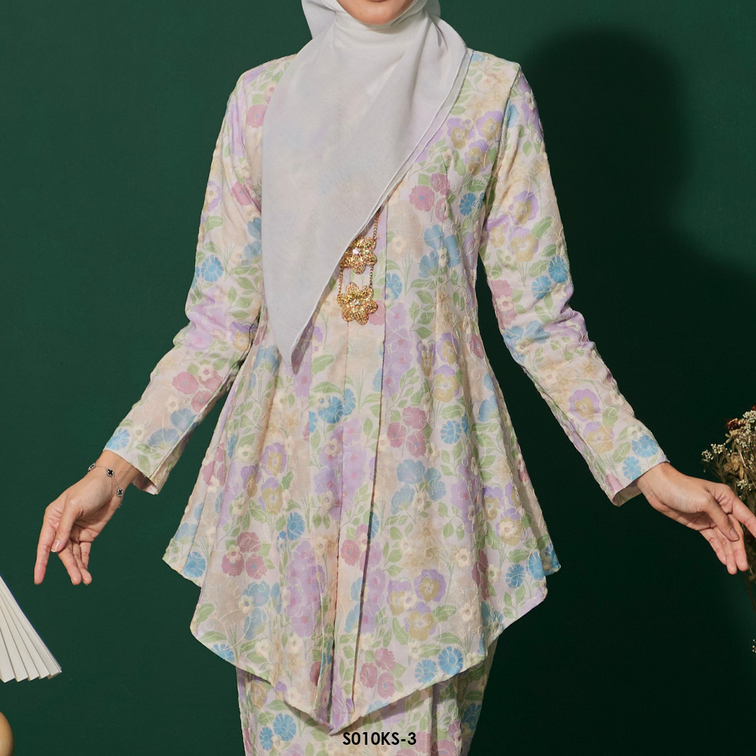 Kebaya Saloma in Paddlepop (S010KS-3) - Image 3