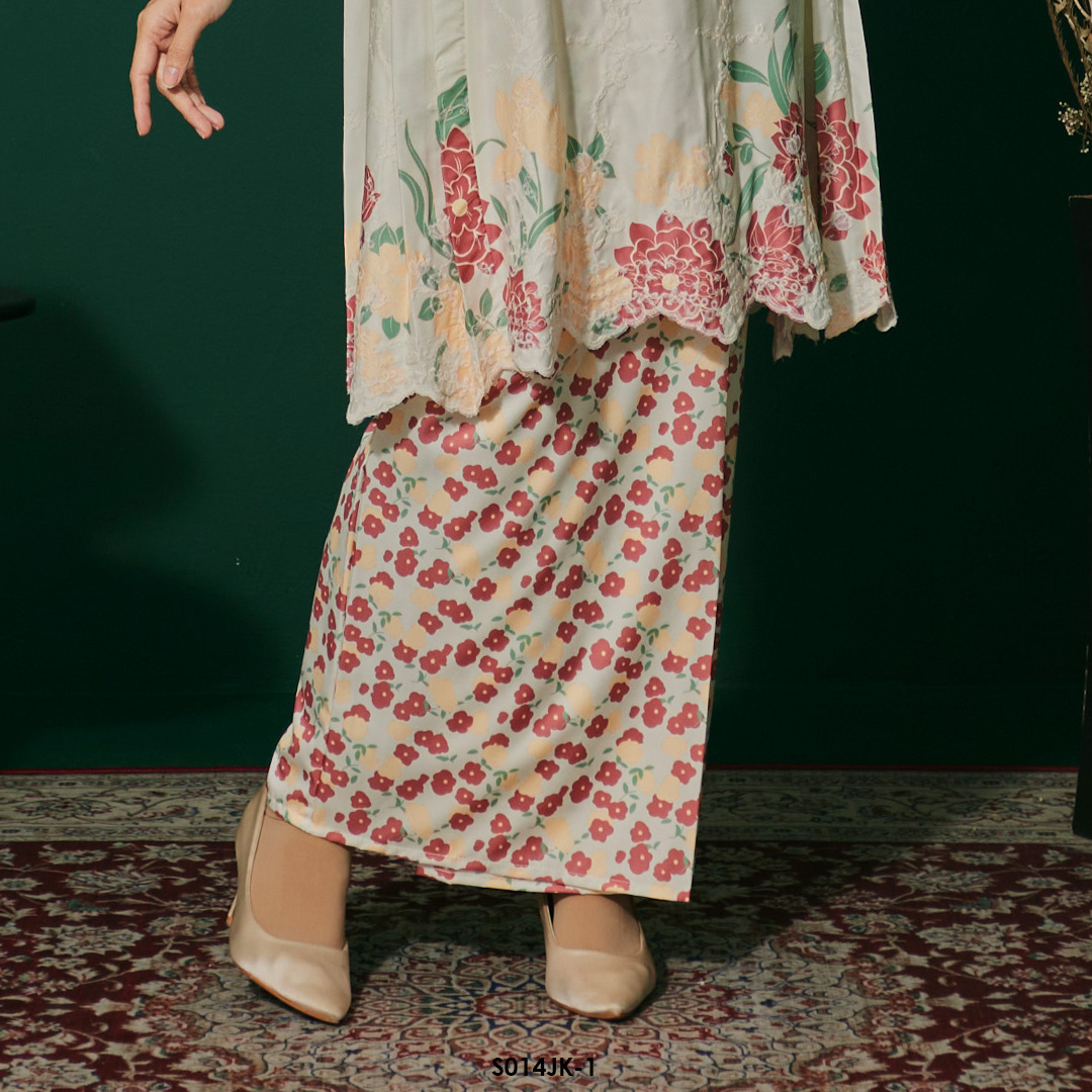 Juliana Kurung in Tomato (S014JK-1) - Image 3