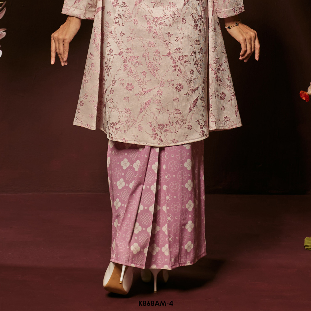 Ameera Kurung in Pink (K868AM-4) - Image 3