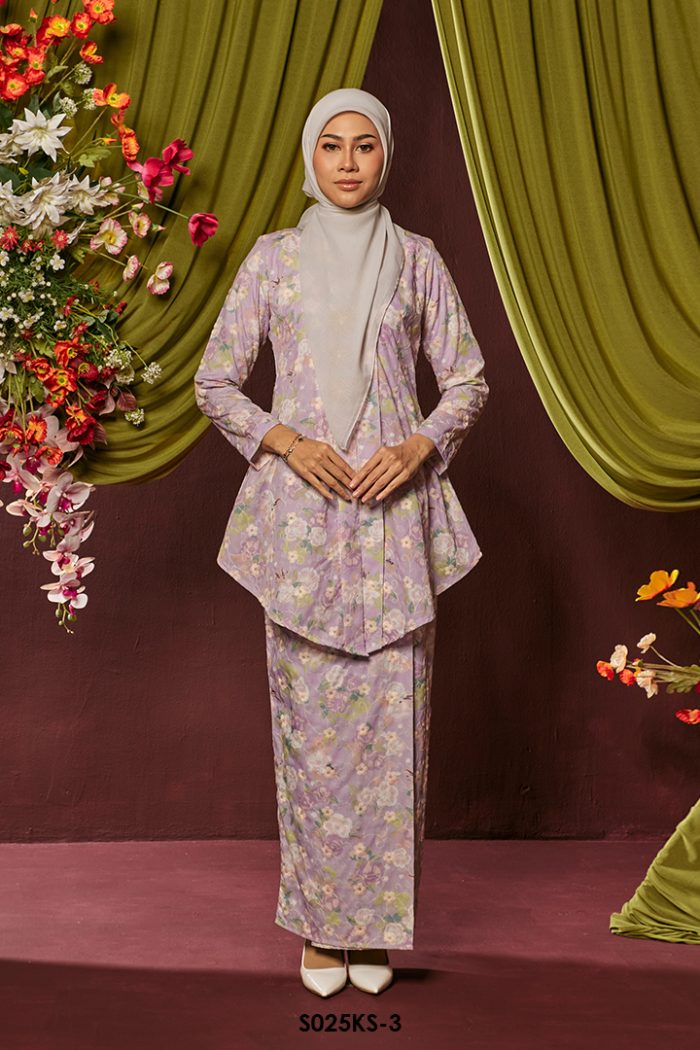 Kebaya Saloma in Lavender (S025KS-3)