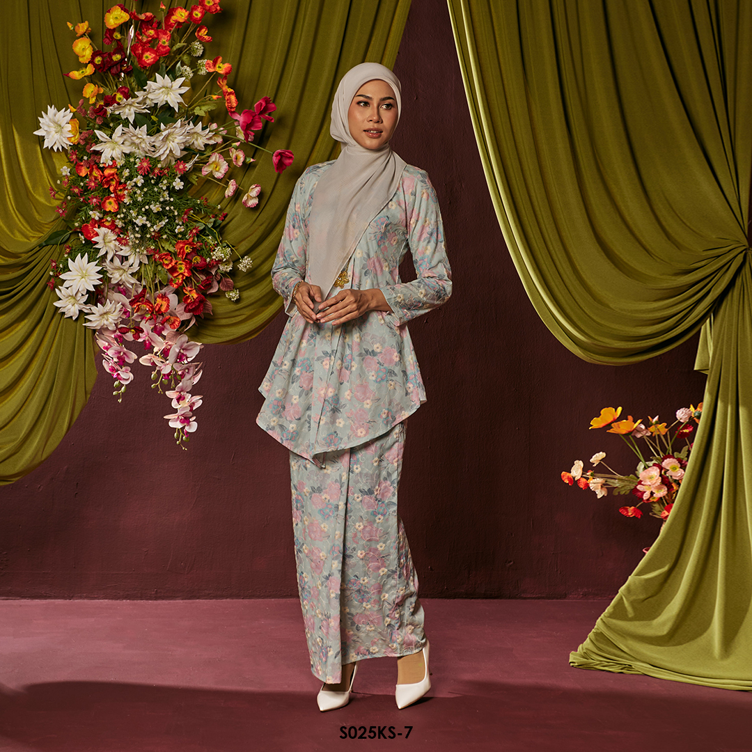 Kebaya Saloma in Sage Green (S025KS-7) - Image 2
