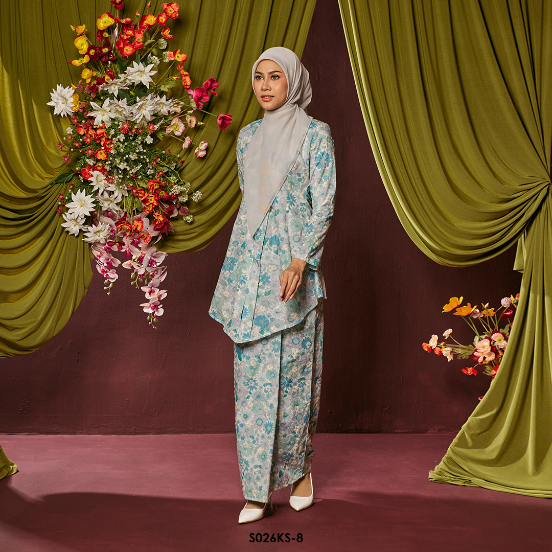 Kebaya Saloma in Sage Green (S026KS-8) - Image 2