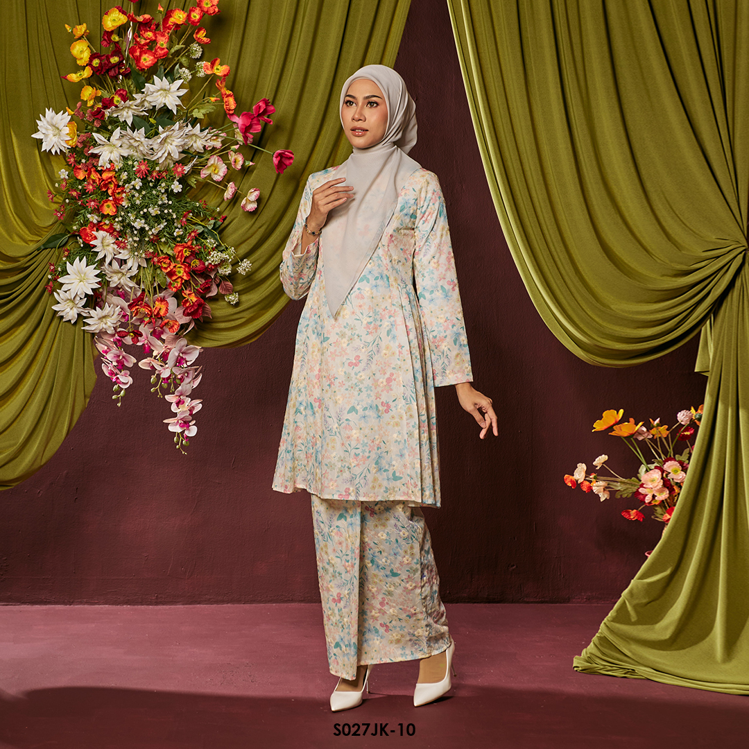 Juliana Kurung in Flamingo Pink (S027JK-10) - Image 2