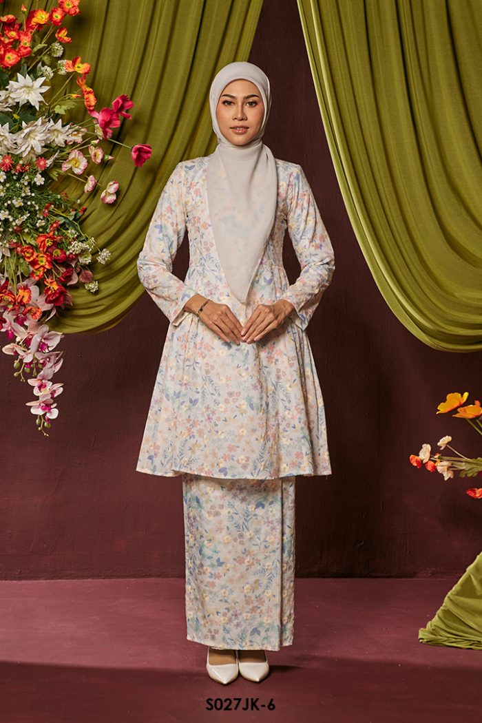 Juliana Kurung in Violet (S027JK-6)