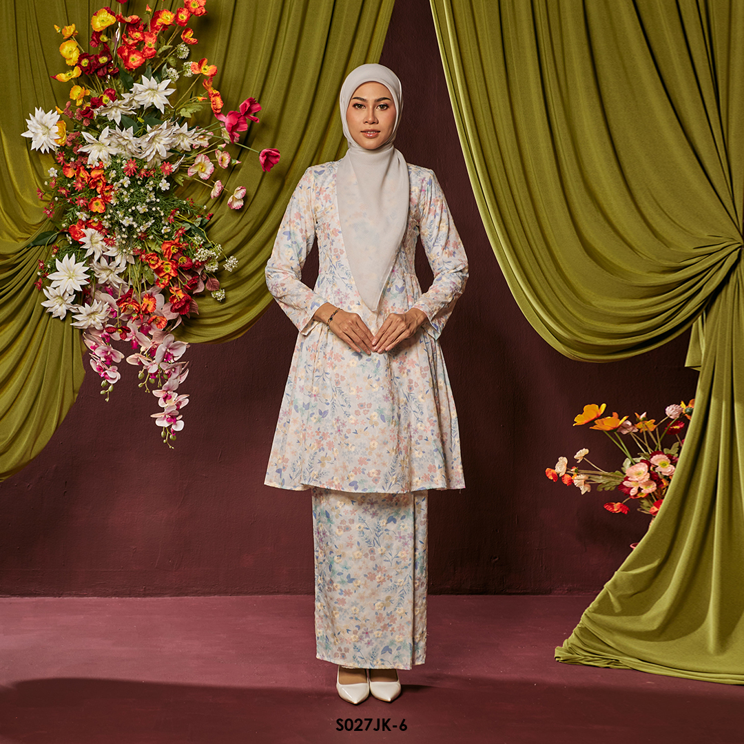 Juliana Kurung in Violet (S027JK-6)