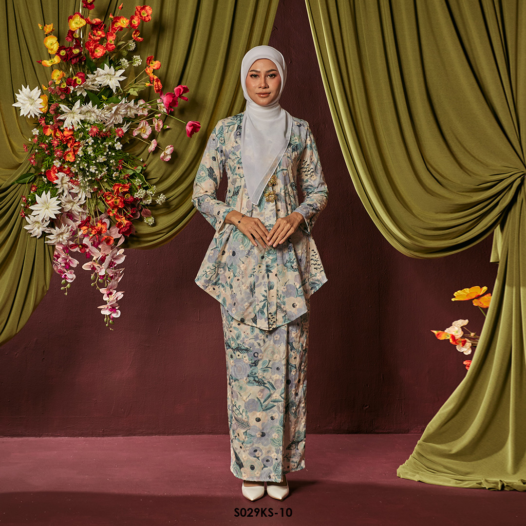 Kebaya Saloma in Pale Purple (S029KS-10)