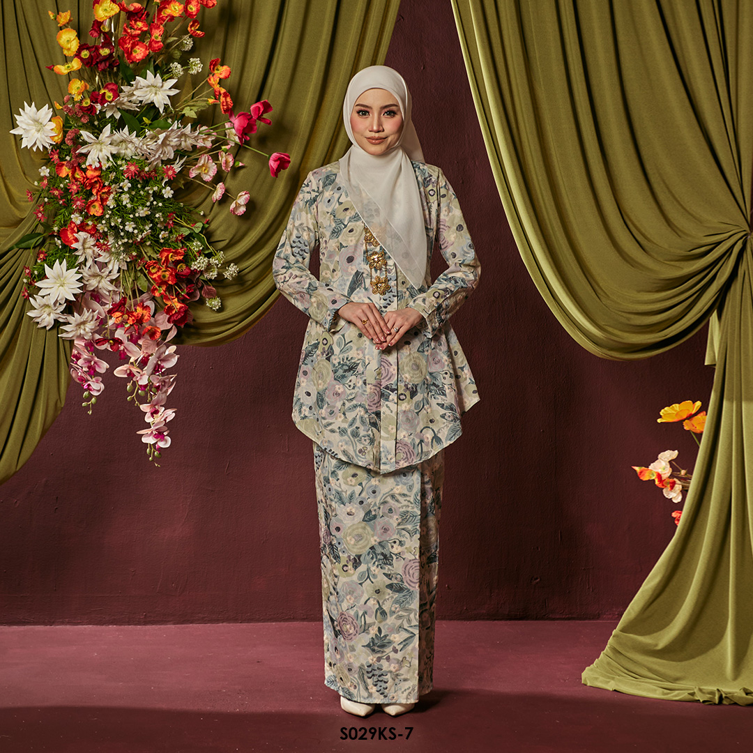 Kebaya Saloma in Lilac (S029KS-7)