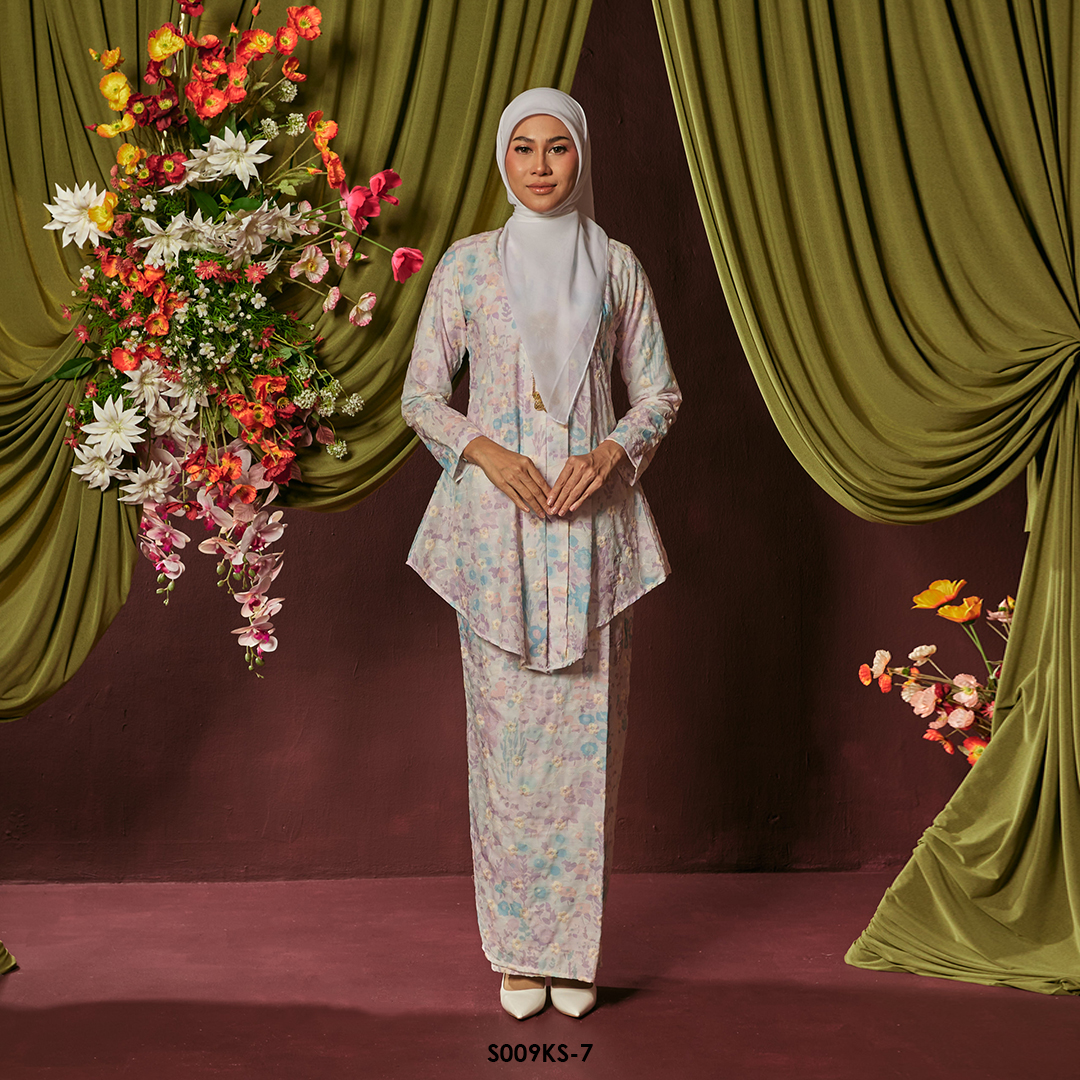 Kebaya Saloma in Lilac (S009KS-7)