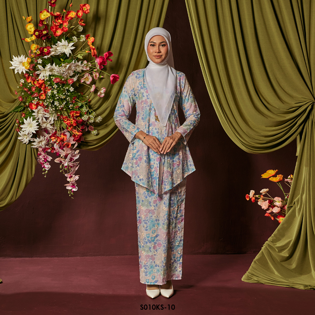 Kebaya Saloma in Light Purple (S010KS-10)