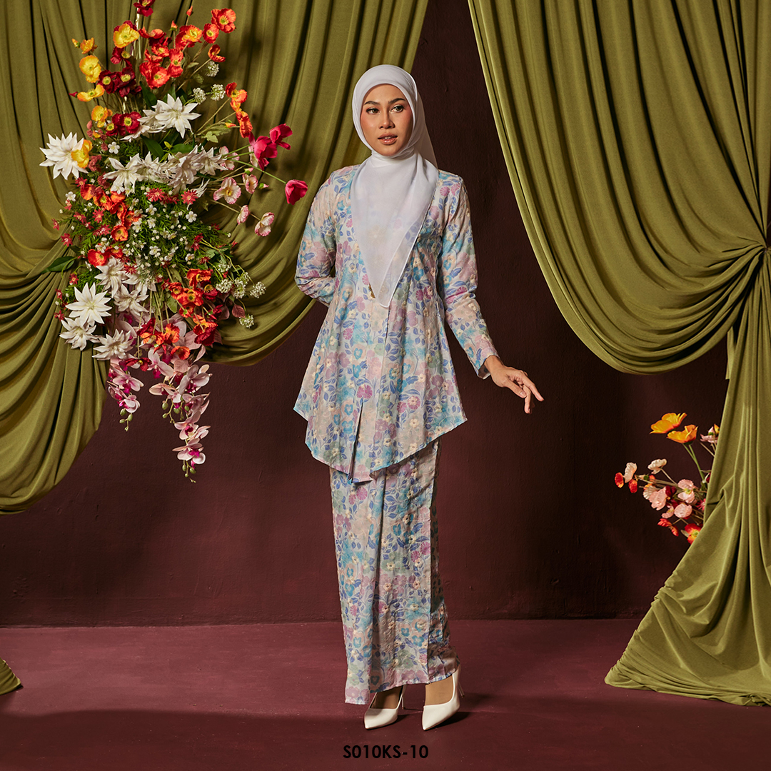 Kebaya Saloma in Light Purple (S010KS-10) - Image 2