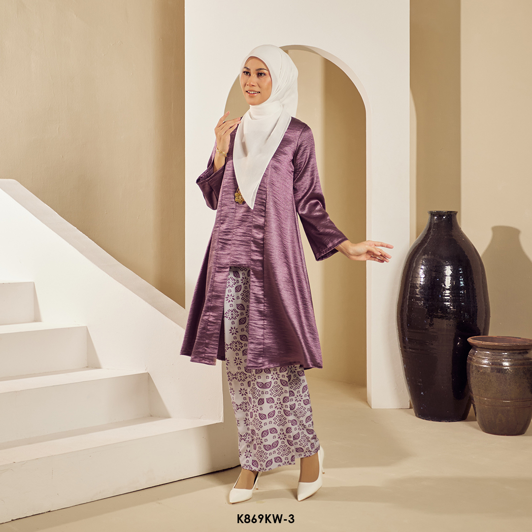 Kebaya Wilda in Purple (K869KW-3) - Image 2
