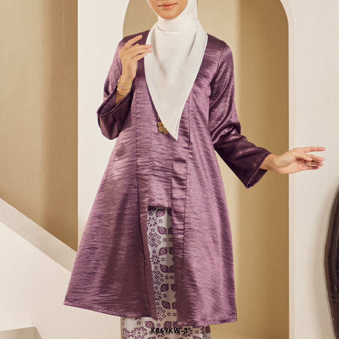 Kebaya Wilda in Purple (K869KW-3) - Image 4