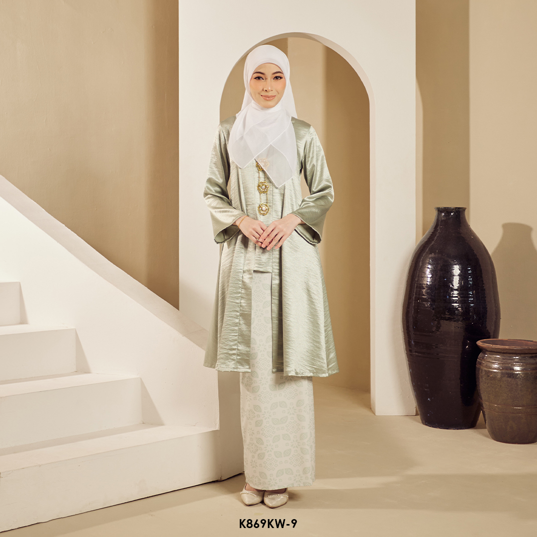 Kebaya Wilda in Sage Green (K869KW-9)
