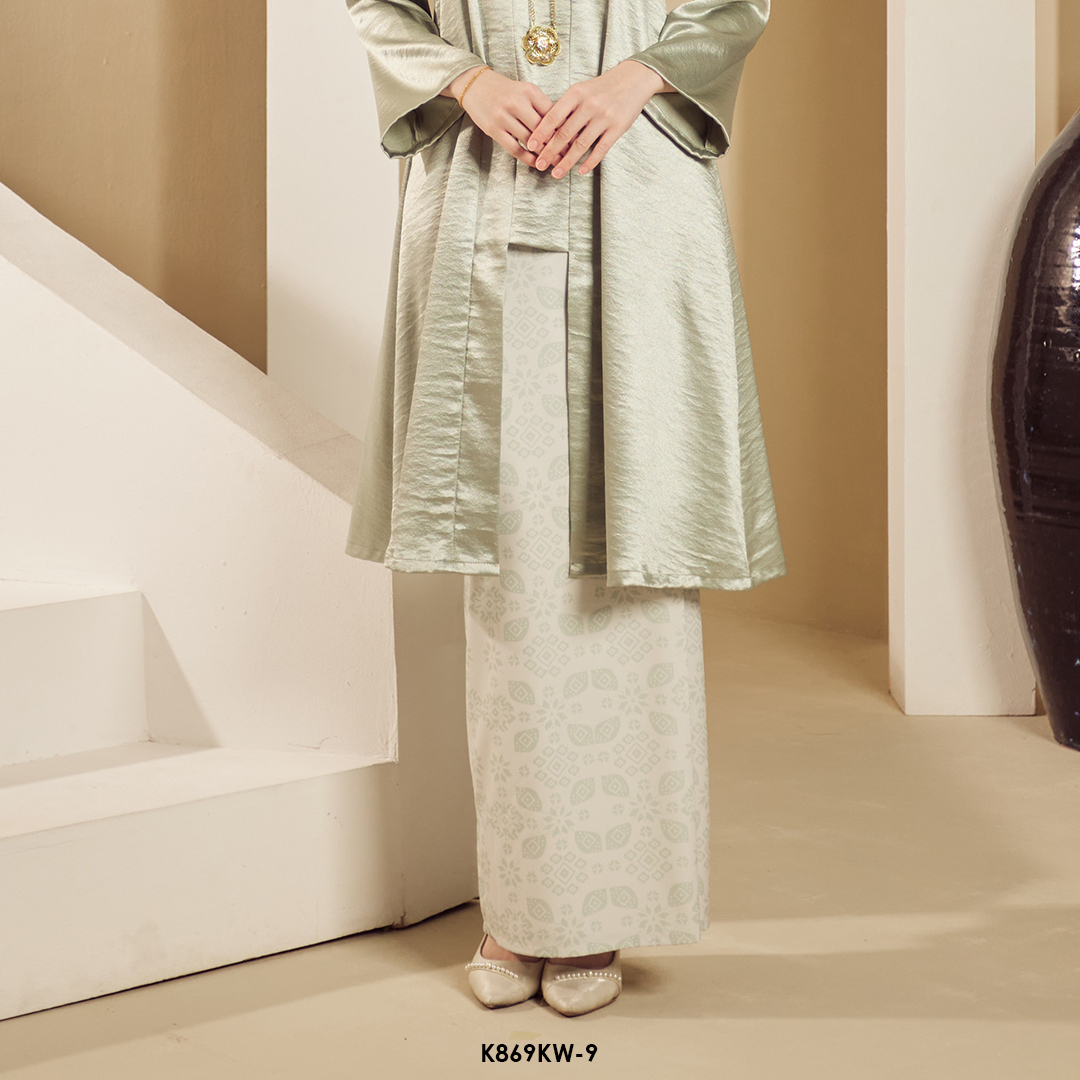 Kebaya Wilda in Sage Green (K869KW-9) - Image 3