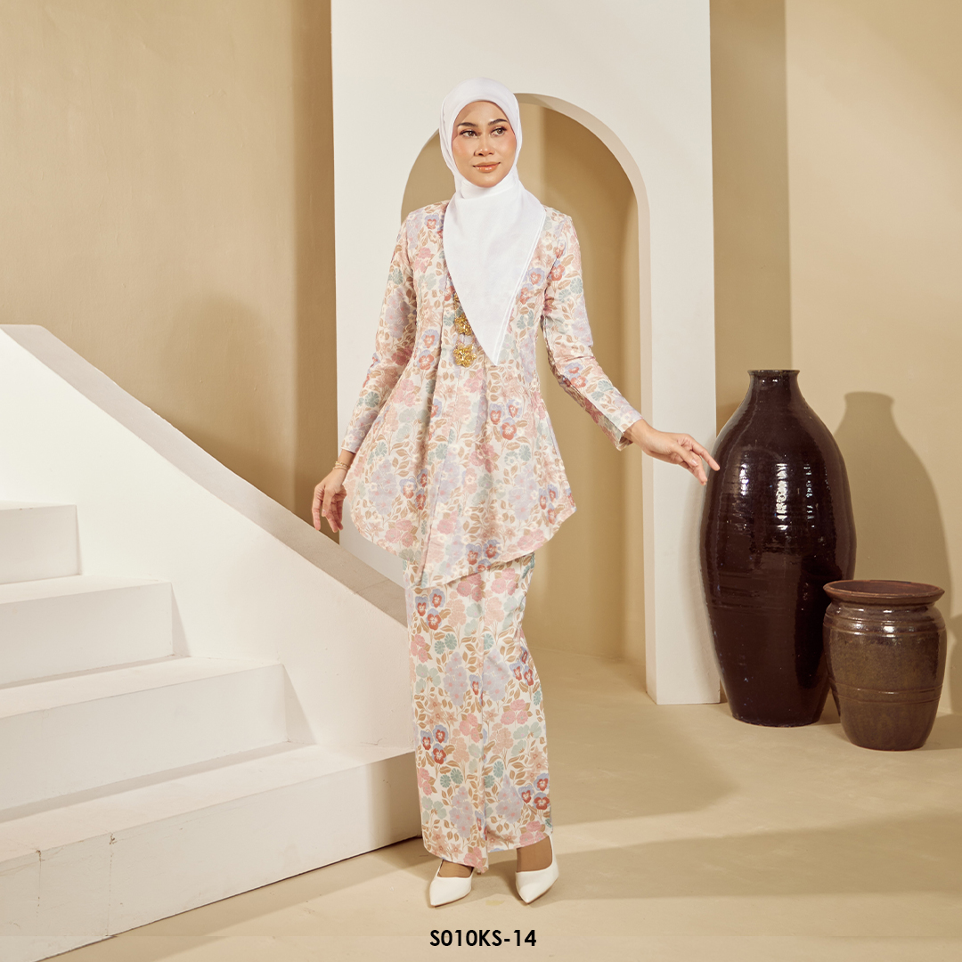 Kebaya Saloma in Golden Brown (S010KS-14) - Image 2