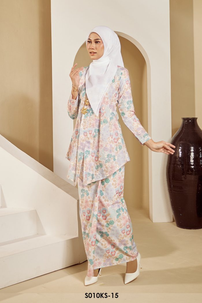 Kebaya Saloma in Mint Green (S010KS-15)