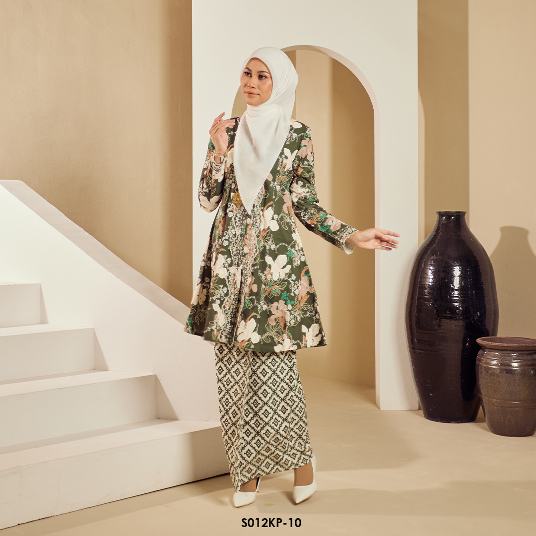 Kebarung Kalthom Petite in Army Green (S012KP-10) - Image 2