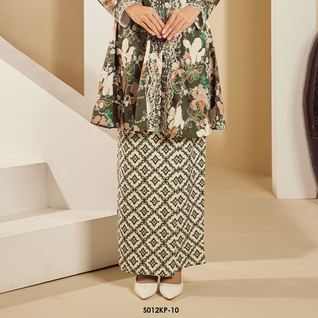 Kebarung Kalthom Petite in Army Green (S012KP-10) - Image 3