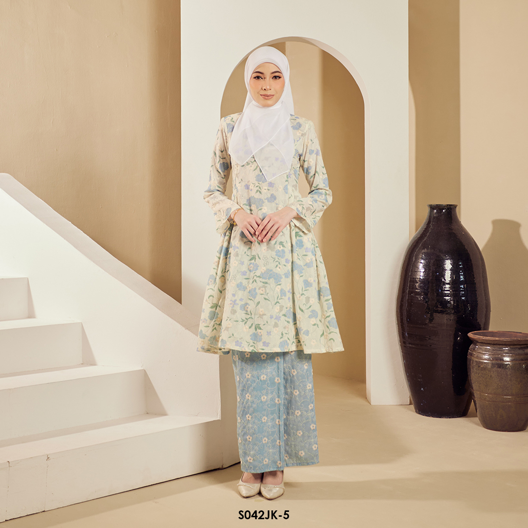 Juliana Kurung in Butter Yellow (S042JK-5)
