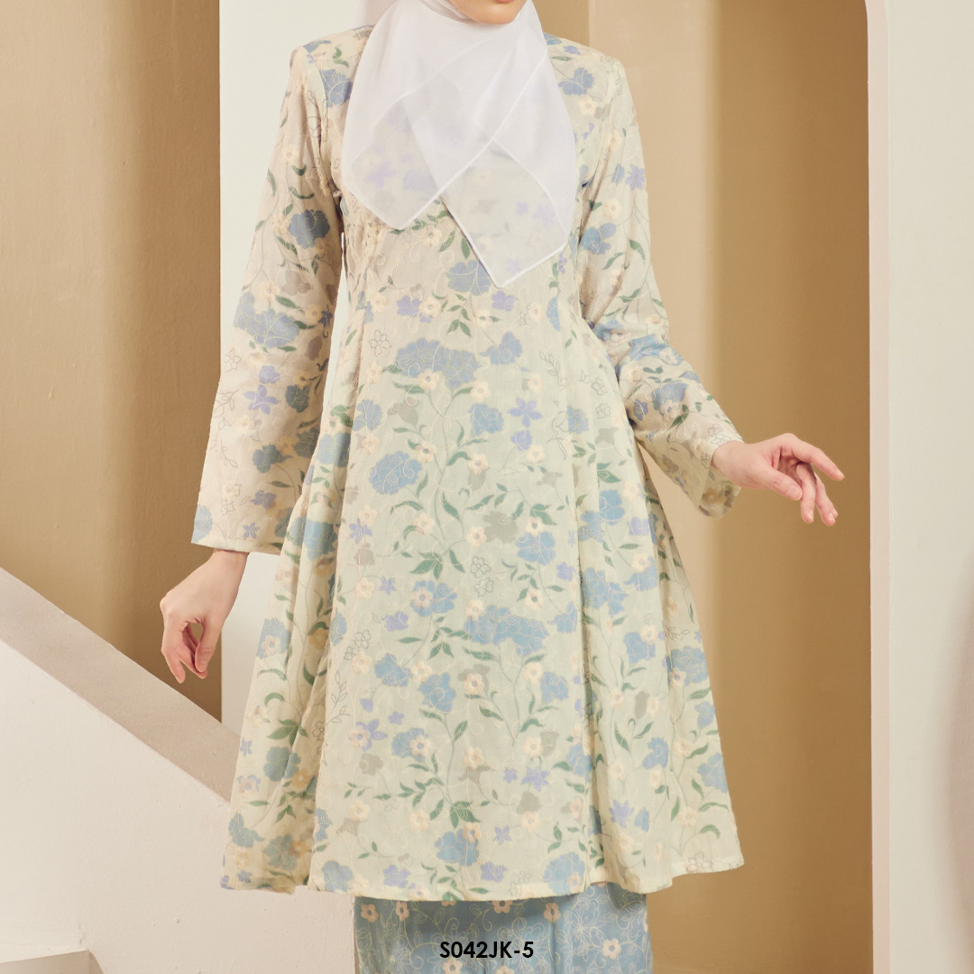 Juliana Kurung in Butter Yellow (S042JK-5) - Image 3