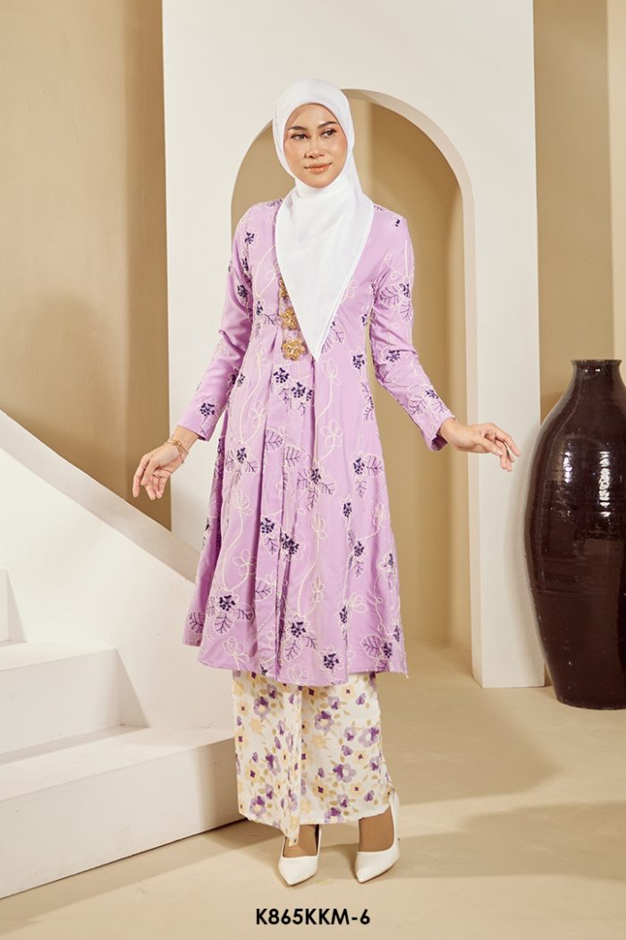 Kebarung Kalthom in Light Violet (K865KKM-6)