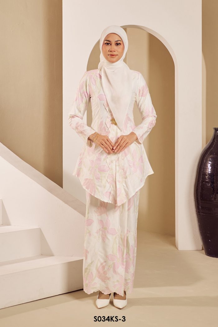 Kebaya Saloma in Orchid Pink (S034KS-3)