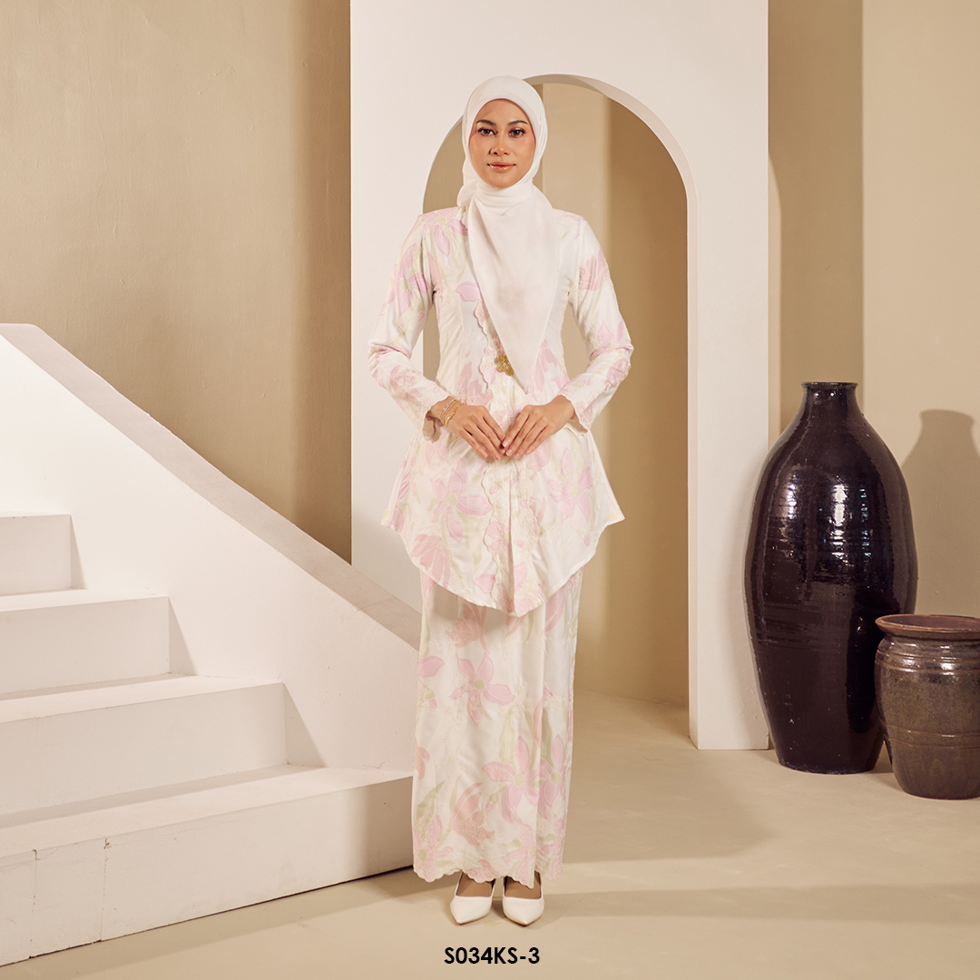 Kebaya Saloma in Orchid Pink (S034KS-3)