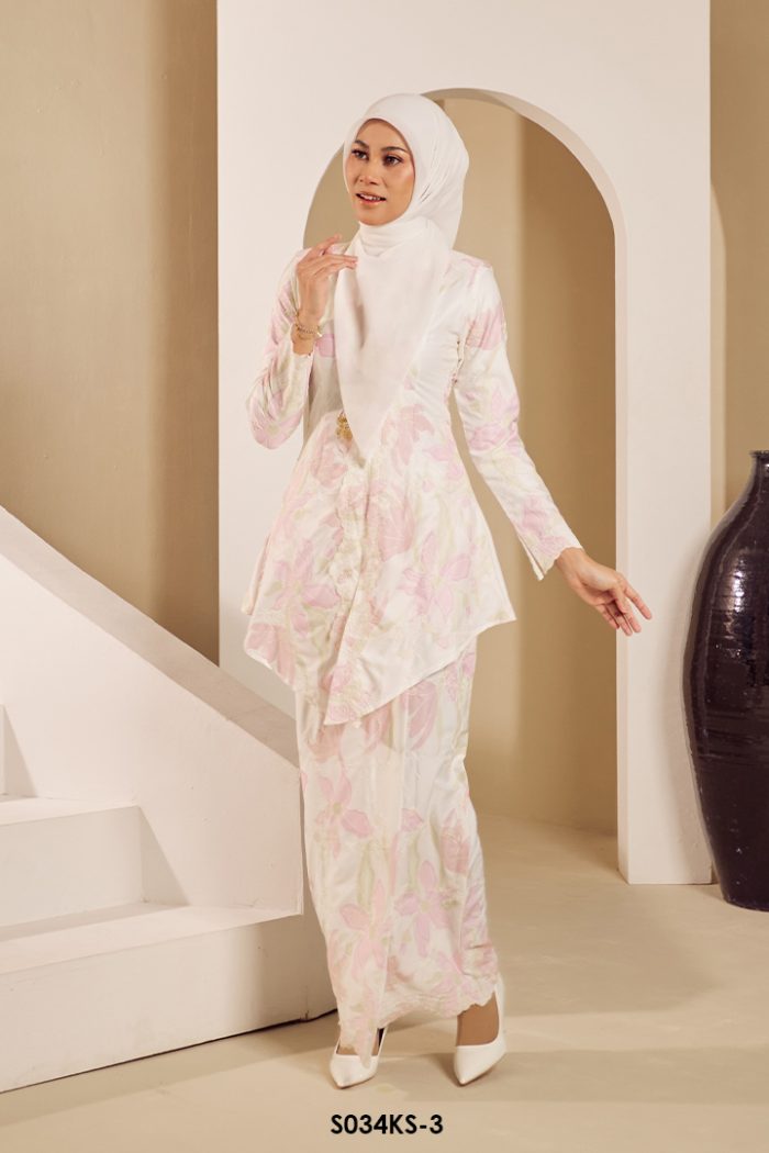 Kebaya Saloma in Orchid Pink (S034KS-3)