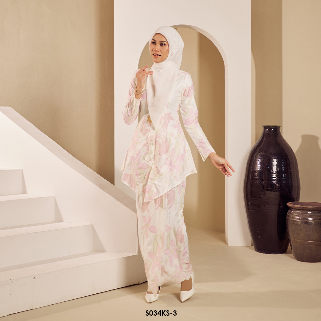 Kebaya Saloma in Orchid Pink (S034KS-3) - Image 2