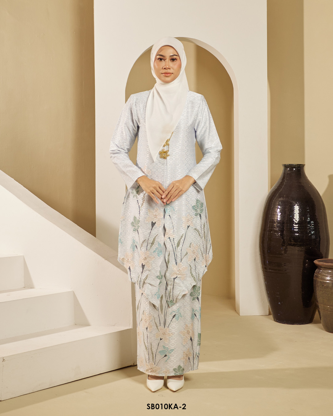 Kebaya Anggun 2.0 in Baby Blue (SB010KA-2)