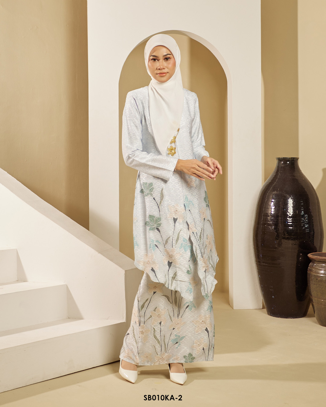 Kebaya Anggun 2.0 in Baby Blue (SB010KA-2) - Image 2