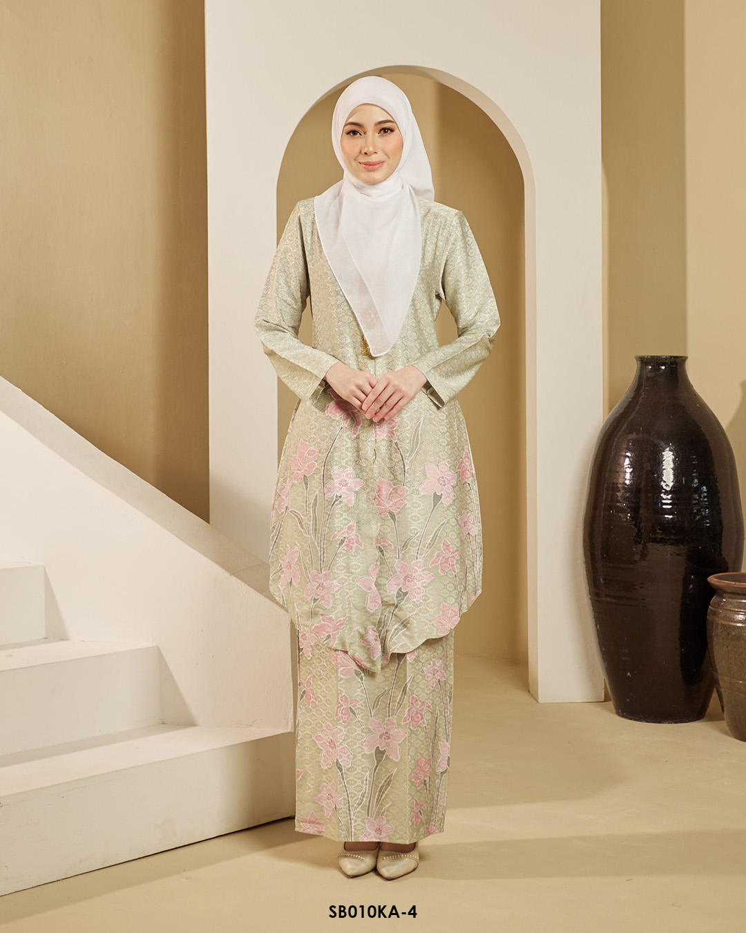 Kebaya Anggun 2.0 in Soft Green (SB010KA-4)