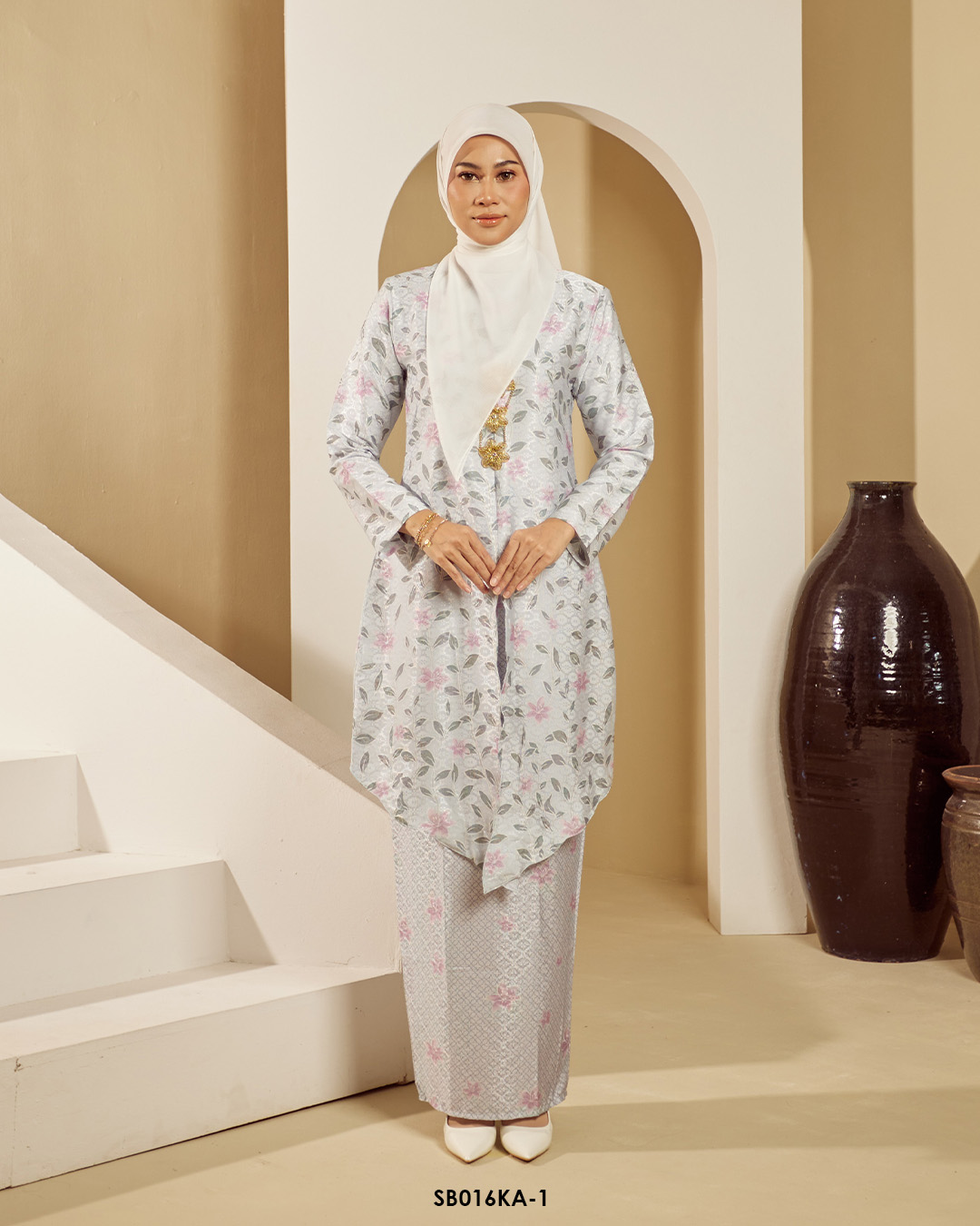 Kebaya Anggun 2.0 in Baby Blue (SB016KA-1)