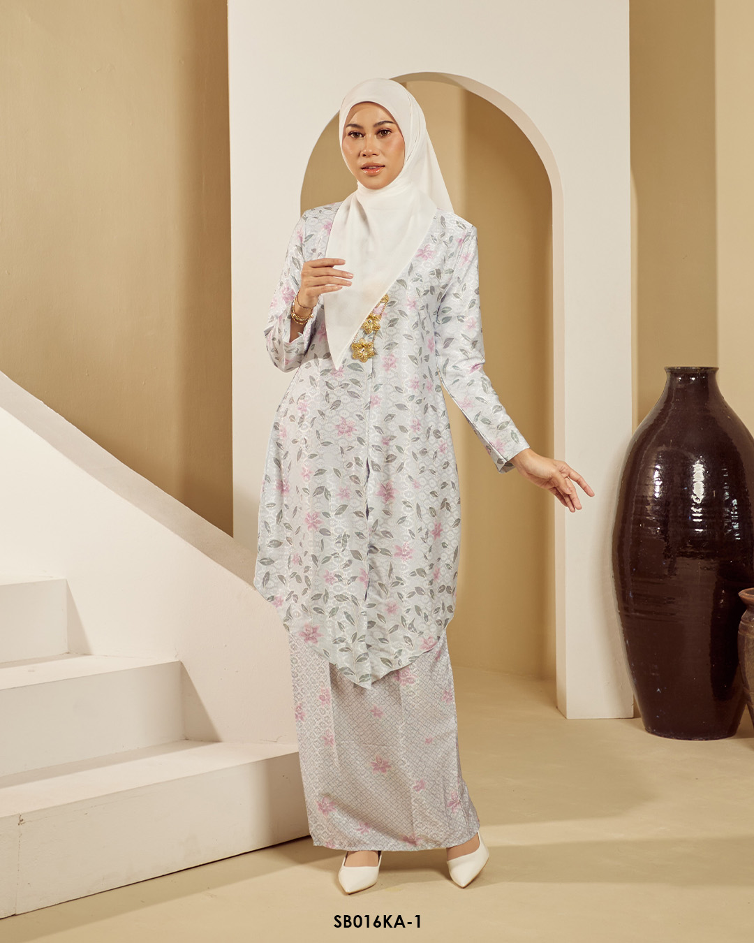 Kebaya Anggun 2.0 in Baby Blue (SB016KA-1) - Image 2