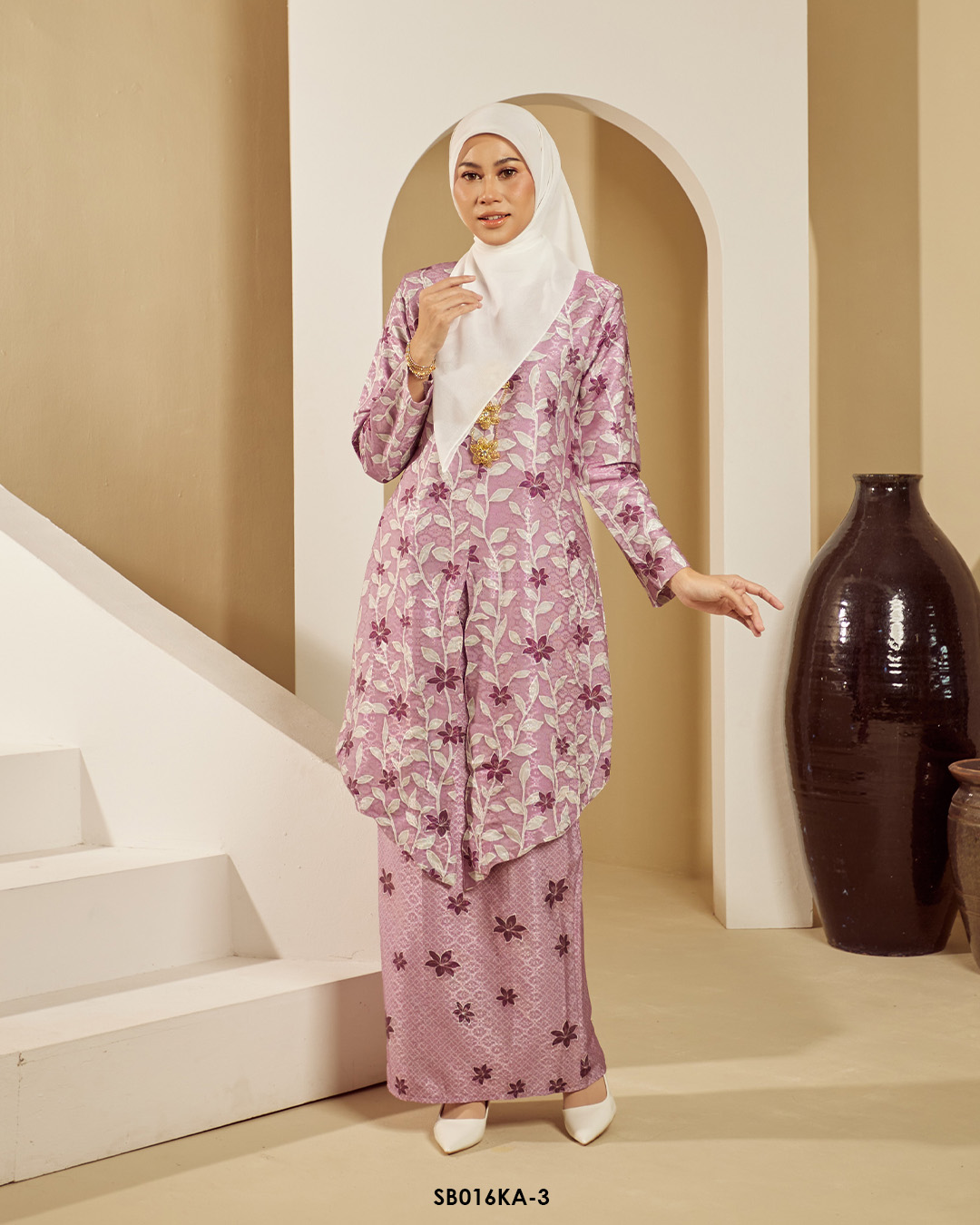 Kebaya Anggun 2.0 in Purple (SB016KA-3) - Image 2