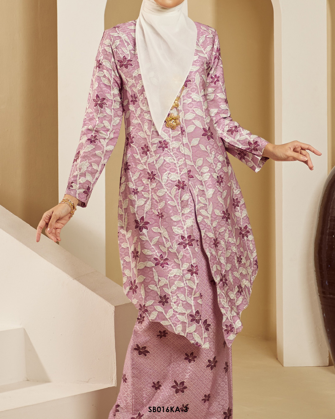 Kebaya Anggun 2.0 in Purple (SB016KA-3) - Image 3