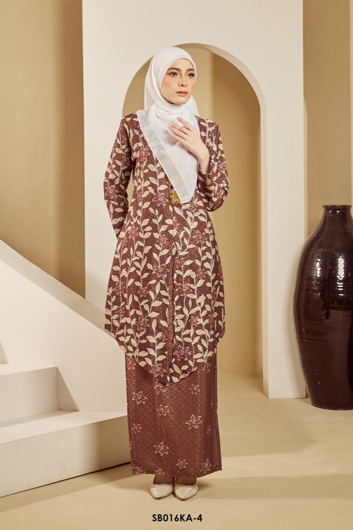 Kebaya Anggun 2.0 in Rich Brown (SB016KA-4)