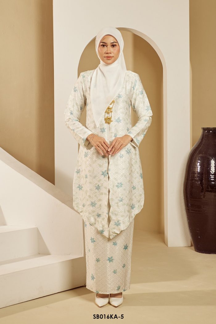 Kebaya Anggun 2.0 in Light Turquoise (SB016KA-5)
